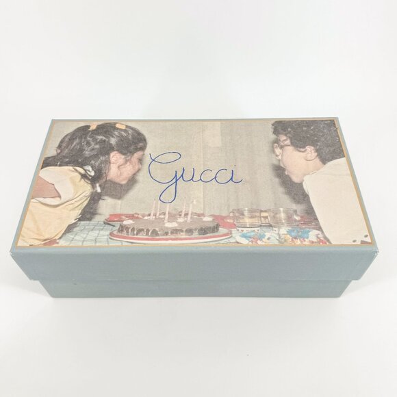 Gucci Sylvie Chain d'Orsay Pumps EU 40 US 10 Tan Leather High Heel Taupe Pointed - Picture 11 of 14